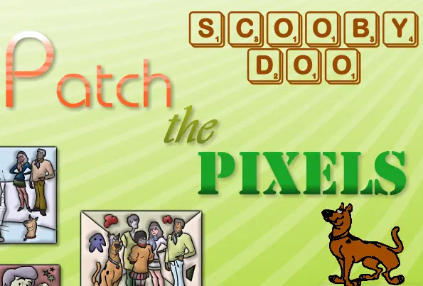 Scooby Doo - Patch the Pixels logo