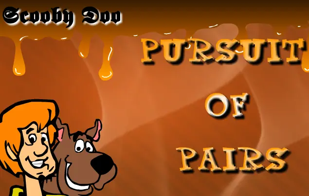 Scooby Doo Pursuit of Pairs logo