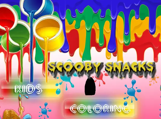 Scooby Snacks Kids Coloring logo