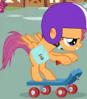 Scootaloo's Scooter Scooting logo