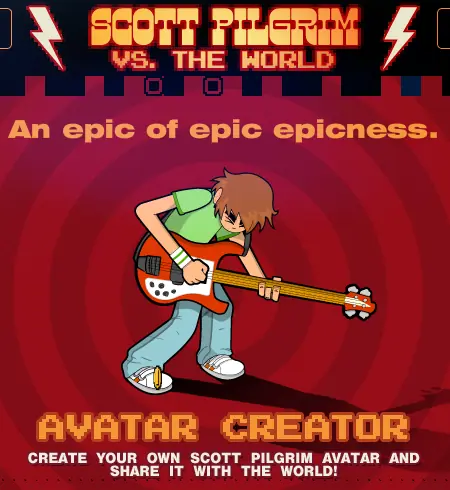 Scott Pilgrim vs. the World: Avatar Creator logo
