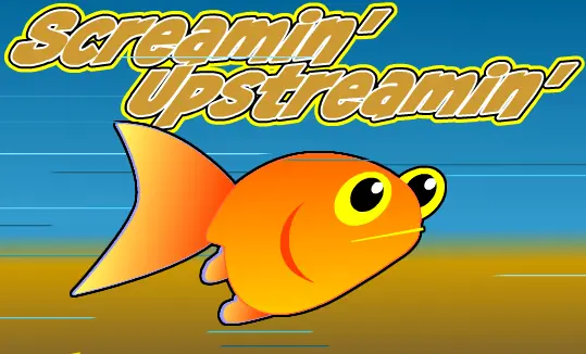 Screamin' Upstreamin' logo