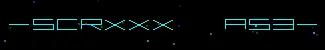 SCRXXX AS3 logo