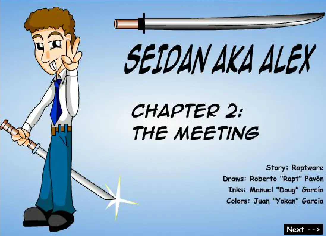 Seidan Aka Alex - Chapter 2: The Meeting logo