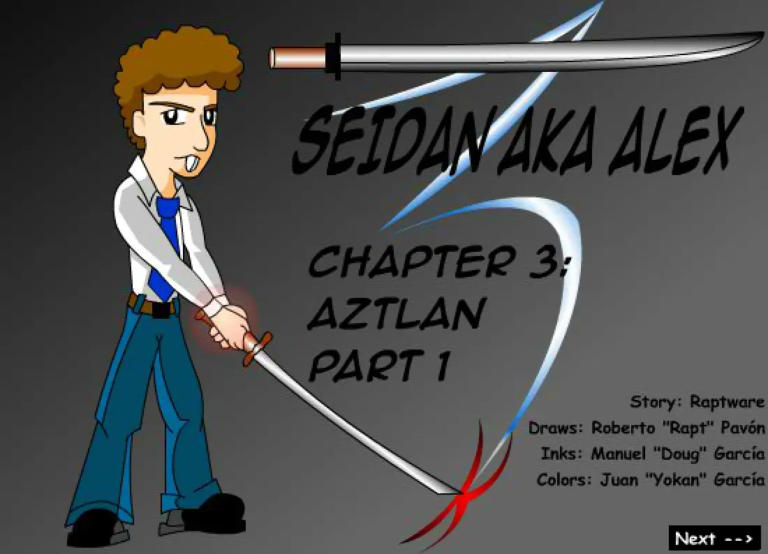 Seidan Aka Alex - Chapter 3: Aztlan - Part 1 logo