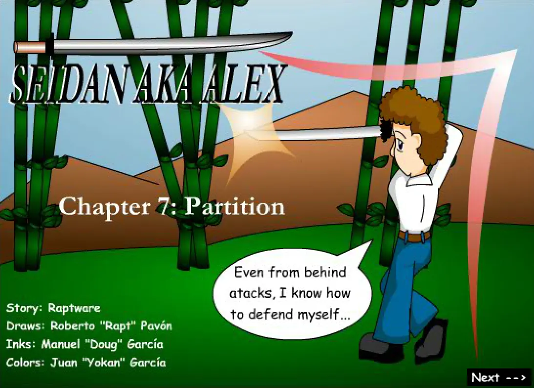 Seidan Aka Alex - Chapter 7: Partition logo
