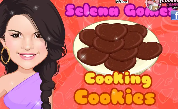 Selena Gomez Cooking Cookies logo