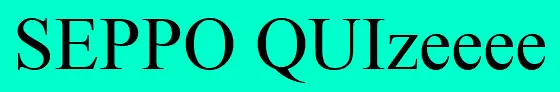 SEPPO QUIzeeee logo