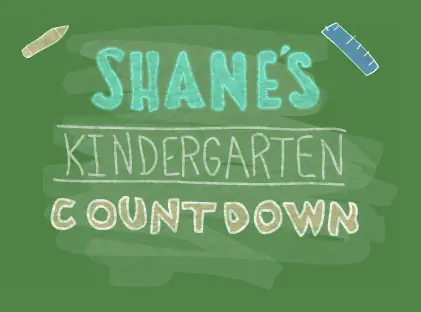 Shane's Kindergarden Countdown logo