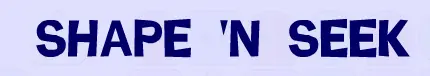 Shape 'N Seek logo