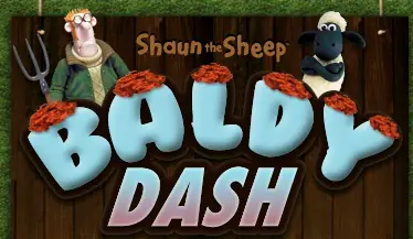 Shaun the Sheep: Baldy Dash logo