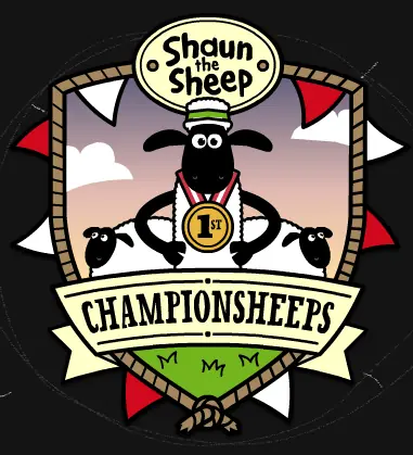 Shaun the Sheep: Championsheeps logo