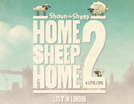 Shaun the Sheep: Home Sheep Home 2: Lost in London logo