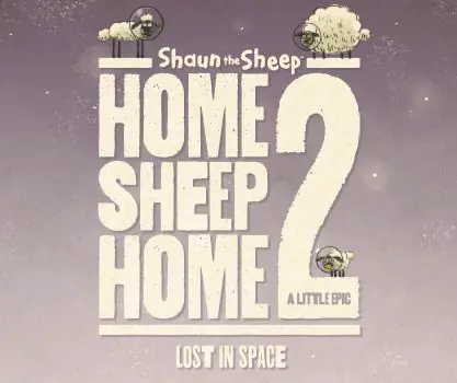 Shaun the Sheep Home Sheep Home 2: Lost in Space logo