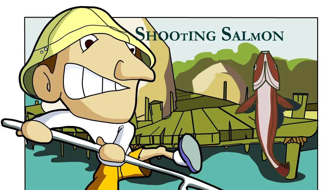 Shooting Salmon logo