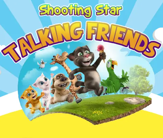 Shooting Star Talking Friends logo