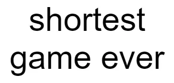 shortest game ever logo