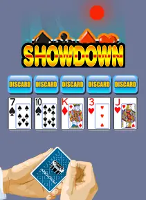 Showdown Poker Solitaire (Arkadium) logo