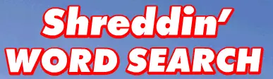 Shreddin' Word Search logo