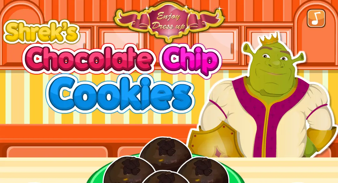 Shrek's Chocolate Chip Cookies logo