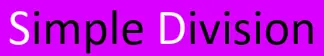 Simple Division logo