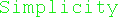 Simplicity logo