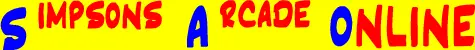 Simpsons Arcade ONLINE logo