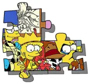 Simpsons Halloween Jigsaw logo