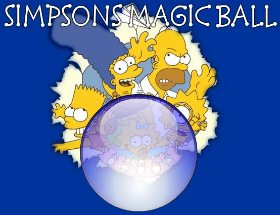 Simpsons Magic Ball logo