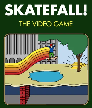 SkateFall! The Video Game logo