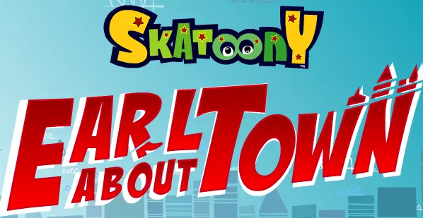 Skatoony: Earl About Town logo