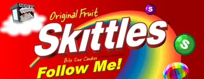 Skittles Follow Me logo