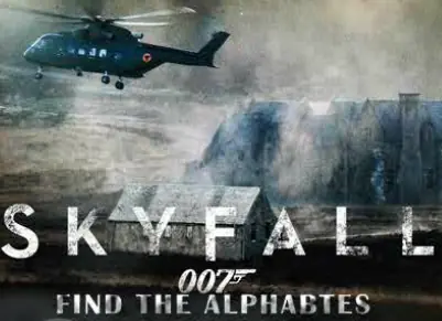 Skyfall - Find the Alphabets logo