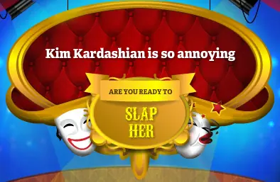 Slap Kim Kardashian logo