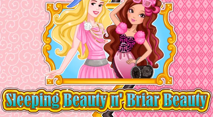 Sleeping Beauty n' Briar Beauty logo