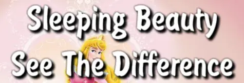 Sleeping Beauty See The Difference logo