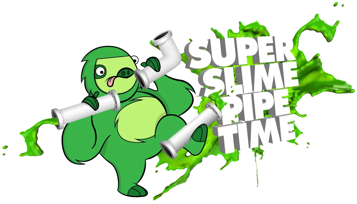 Slimefest 2014: Super Slime Pipe Time logo