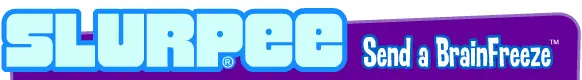 Slurpee Send A BrainFreeze logo