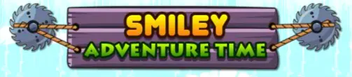 Smiley Adventure Time logo