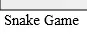 Snake Game logo