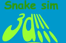 Snake sim 3d!!! logo