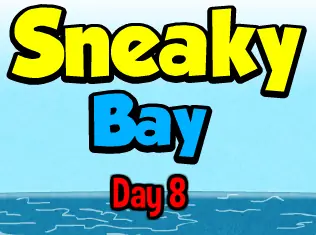 Sneaky Bay Day 8 logo