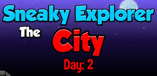 Sneaky Explorer: The City Day 2 logo