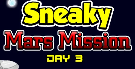 Sneaky Mars Mission Day 3 logo