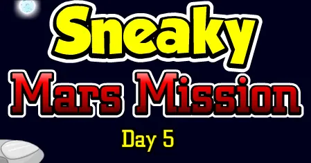Sneaky Mars Mission Day 5 logo