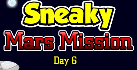 Sneaky Mars Mission Day 6 logo