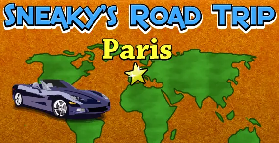 Sneaky's Road Trip: Paris logo