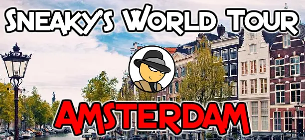 Sneaky's World Tour: Amsterdam logo