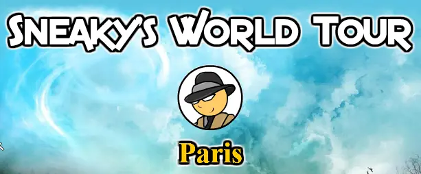 Sneaky's World Tour: Paris logo