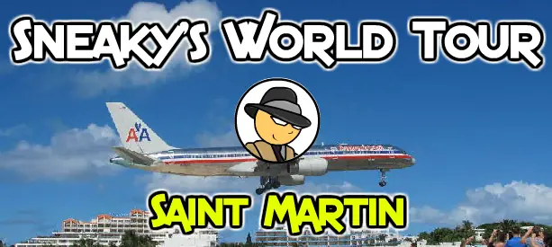 Sneaky's World Tour: Saint Martin logo